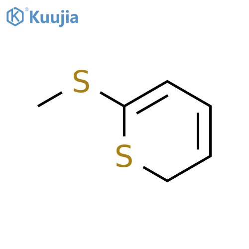 2H-Thiopyran, 6-(methylthio)- structure