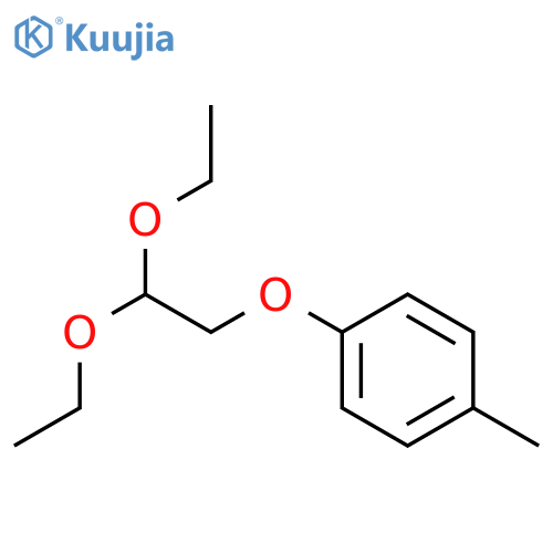 1-(2,2-Diethoxy-ethoxy)-4-methyl-benzene structure