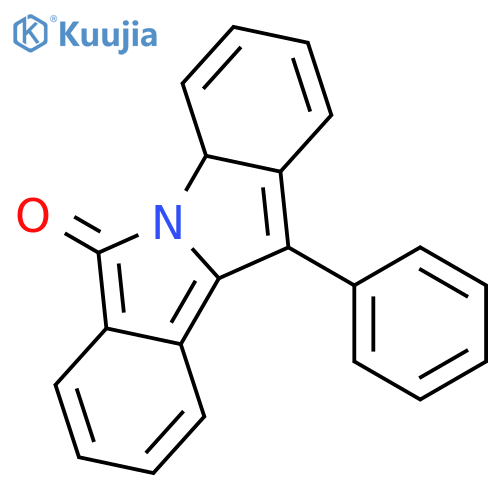 6H-Isoindolo[2,1-a]indol-6-one, 11-phenyl- structure