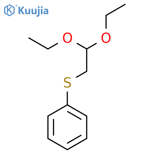 (Phenylthio)acetaldehyde Diethyl Acetal structure