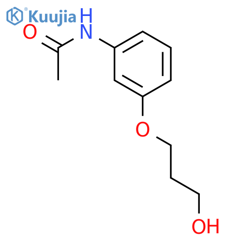 N-[3-(3-Hydroxypropoxy)phenyl]acetamide structure