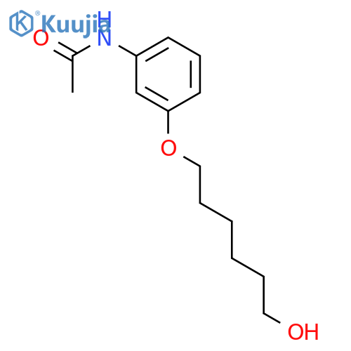 Acetamide, N-[3-[(6-hydroxyhexyl)oxy]phenyl]- structure