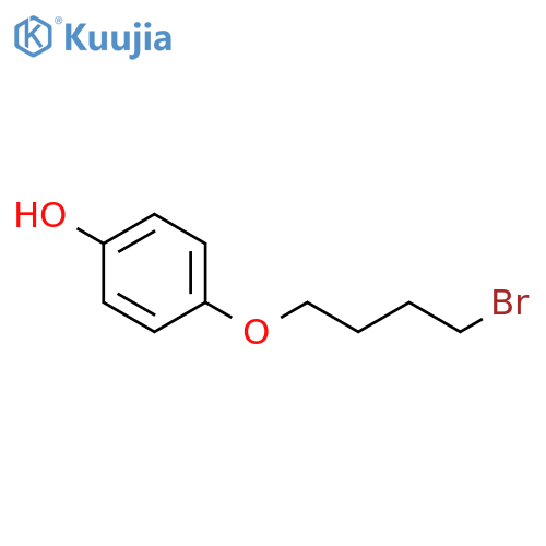 PHENOL, 4-(4-BROMOBUTOXY)- structure