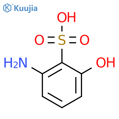 2-Amino-6-hydroxybenzenesulfonic acid structure