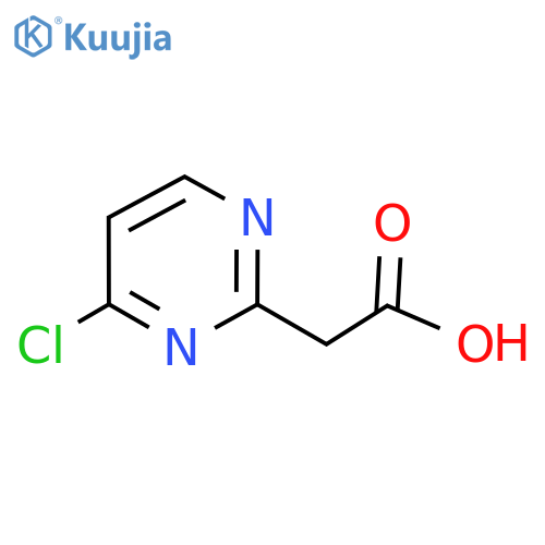 2-(4-chloropyrimidin-2-yl)acetic acid structure