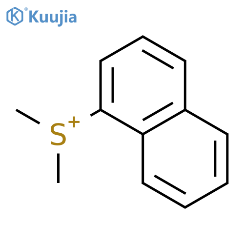 Sulfonium, dimethyl-1-naphthalenyl- structure