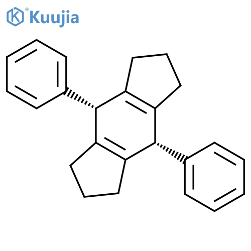 S-INDACENE, 1,2,3,4,5,6,7,8-OCTAHYDRO-4,8-DIPHENYL-, CIS- structure