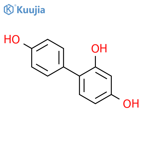 2,4,4'-Trihydroxybiphenyl structure