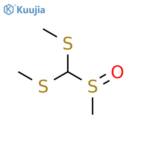 Methane, (methylsulfinyl)bis(methylthio)- structure