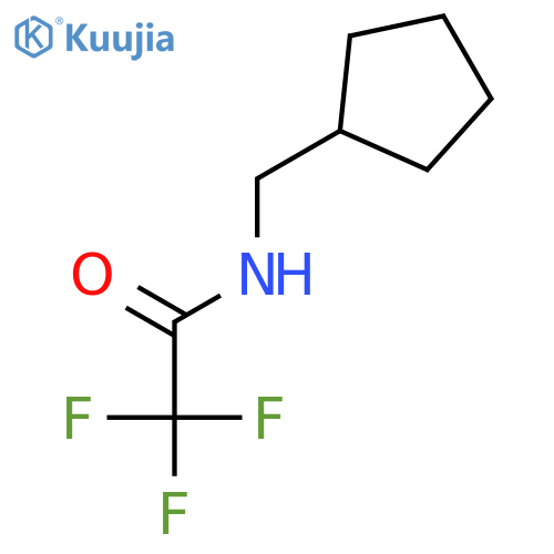 Acetamide, N-(cyclopentylmethyl)-2,2,2-trifluoro- (9CI) structure
