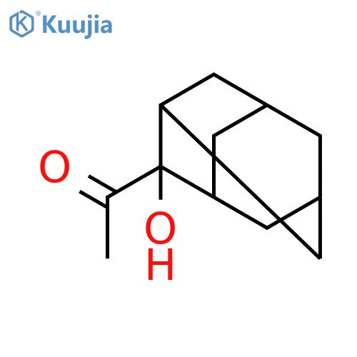 Ethanone, 1-(2-hydroxytricyclo[3.3.1.13,7]dec-2-yl)- structure