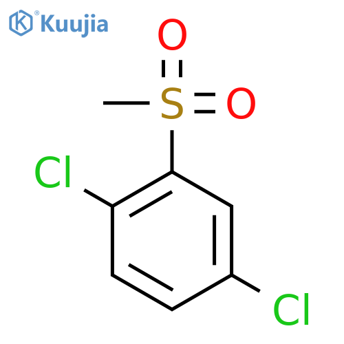 Benzene,1,4-dichloro-2-(methylsulfonyl)- structure