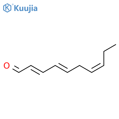 (2E,4E,7Z)-2,4,7-Decatrienal structure