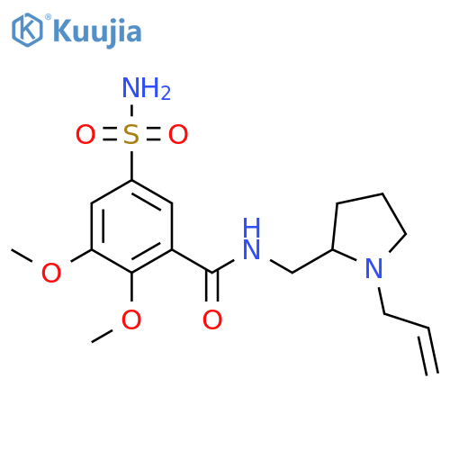Veralipride structure