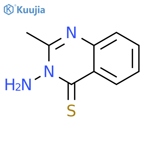 4(3H)-Quinazolinethione, 3-amino-2-methyl- structure