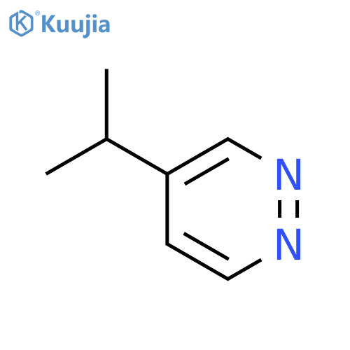Pyridazine, 4-(1-methylethyl)- structure