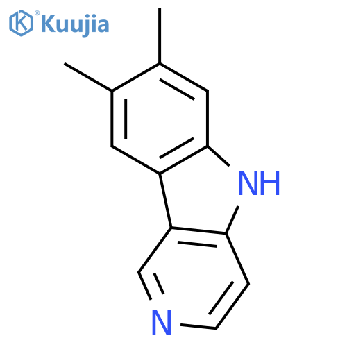 7,8-dimethyl-5H-pyrido[4,3-b]indole structure