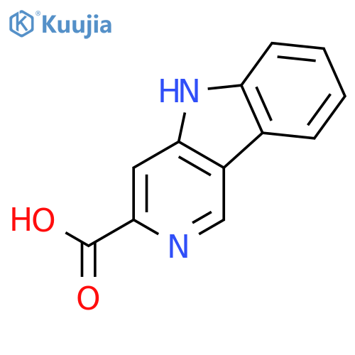 5H-Pyrido[4,3-b]indole-3-carboxylic acid structure