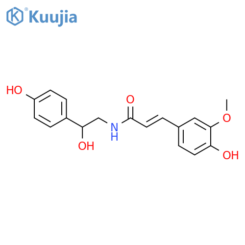 N-Feruloyloctopamine structure