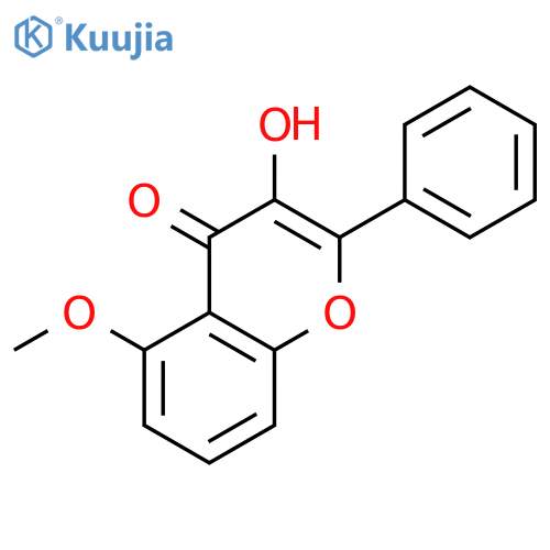 3-Hydroxy-5-methoxyflavone structure