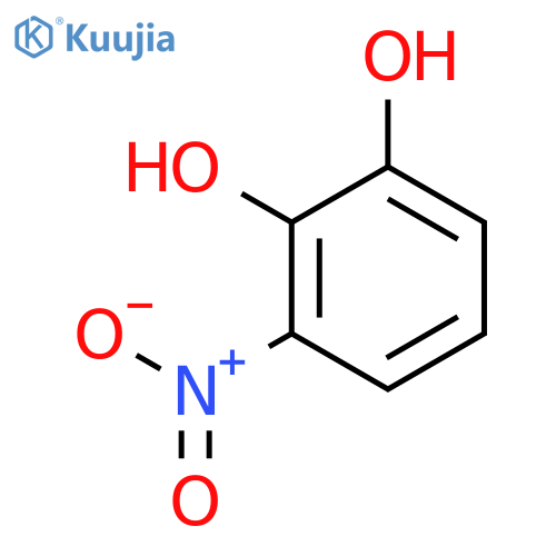 3-Nitrobenzene-1,2-diol structure