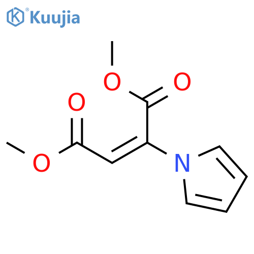 2-BUTENEDIOIC ACID, 2-(1H-PYRROL-1-YL)-, DIMETHYL ESTER, (E)- structure