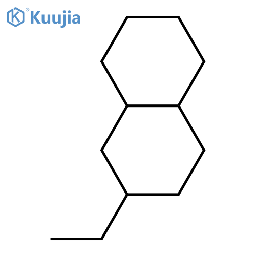 Naphthalene, 2-ethyldecahydro-, (2α,4aα,8aβ)- (9CI) structure