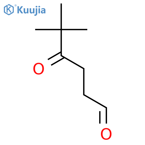 HEXANAL, 5,5-DIMETHYL-4-OXO- structure