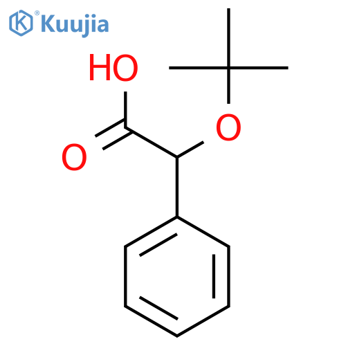 2-(Tert-butoxy)-2-phenylacetic acid structure