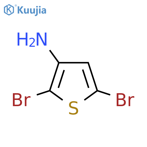2,5-Dibromothiophen-3-amine structure
