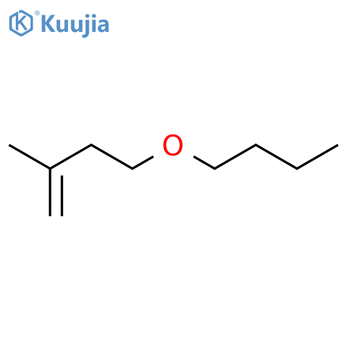 1-Butene, 4-butoxy-2-methyl- structure