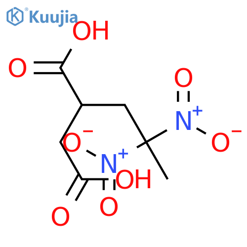 Butanedioic acid, (2,2-dinitropropyl)- structure