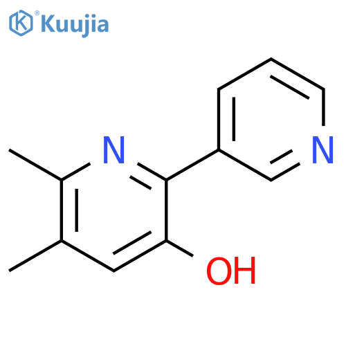 [2,3-Bipyridin]-3-ol,5,6-dimethyl-(9CI) structure