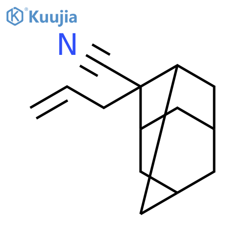 TRICYCLO[3.3.1.13,7]DECANE-2-CARBONITRILE, 2-(2-PROPENYL)- structure