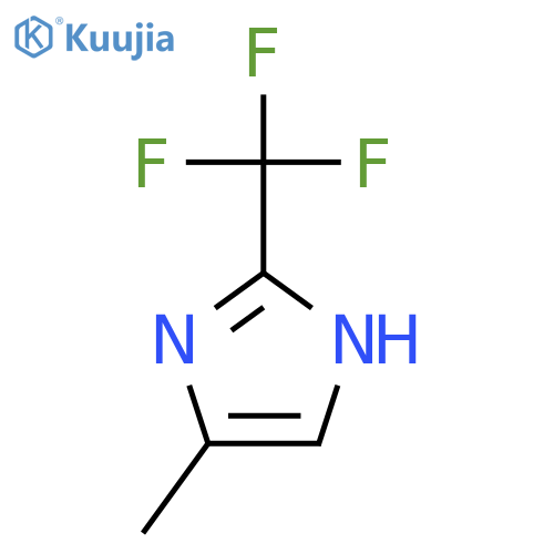 4-methyl-2-(trifluoromethyl)-1H-Imidazole structure