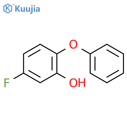 Phenol, 5-fluoro-2-phenoxy- structure