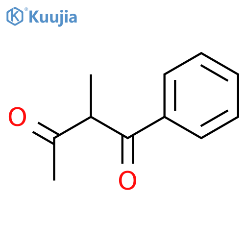 2-Methyl-1-phenylbutane-1,3-dione structure