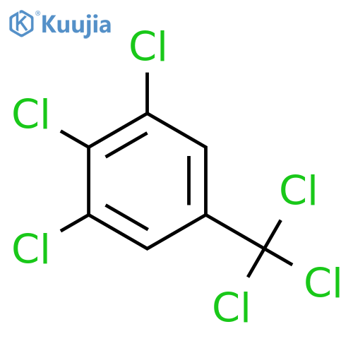 BENZENE, 1,2,3-TRICHLORO-5-(TRICHLOROMETHYL)- structure