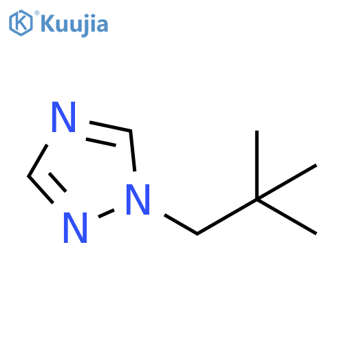 1H-1,2,4-Triazole, 1-(2,2-dimethylpropyl)- structure
