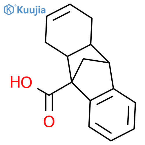 9,10-Methanoanthracene-9(4H)-carboxylic acid, 1,4a,9a,10-tetrahydro- structure