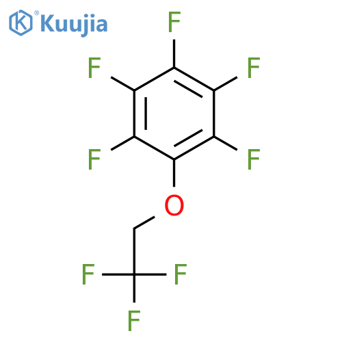 (2,2,2-Trifluoroethoxy)pentafluorobenzene structure