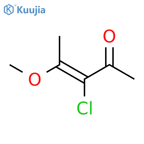 3-penten-2-one, 3-chloro-4-methoxy-, (z)- structure
