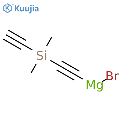 Magnesium, bromo[(ethynyldimethylsilyl)ethynyl]- structure