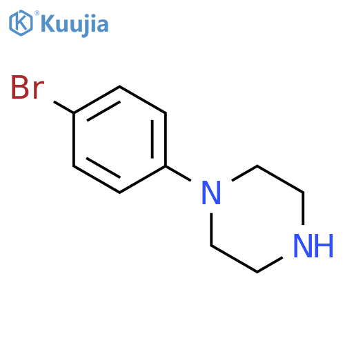 1-(4-Bromophenyl)piperazine structure