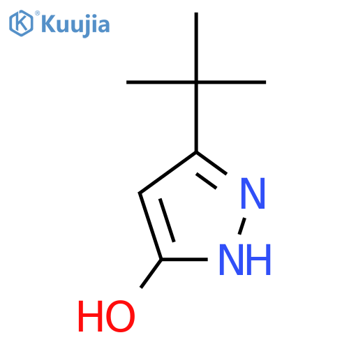 5-tert-Butyl-1H-pyrazol-3-ol structure