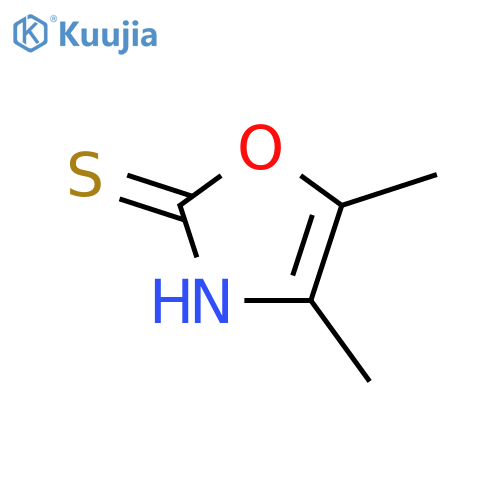 4,5-Dimethyl-1,3-oxazole-2-thiol structure