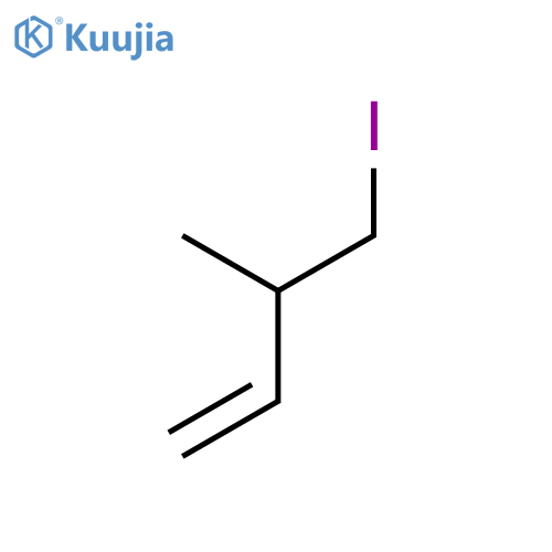 1-BUTENE, 4-IODO-3-METHYL- structure