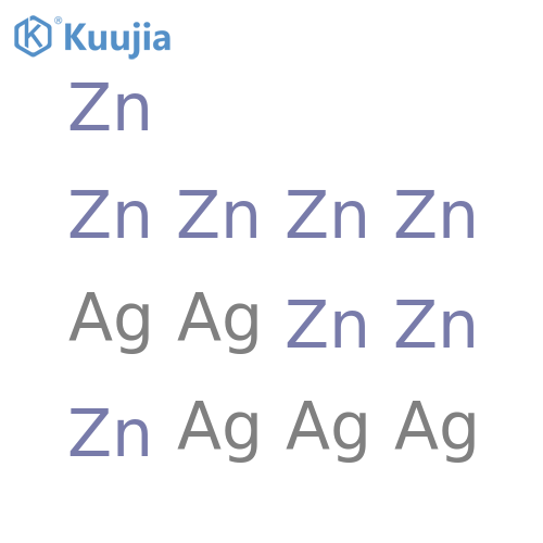 Silver, compd. with zinc (5:8) structure