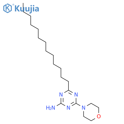 4-Morpholin-4-yl-6-tridecyl-1,3,5-triazin-2-amine structure