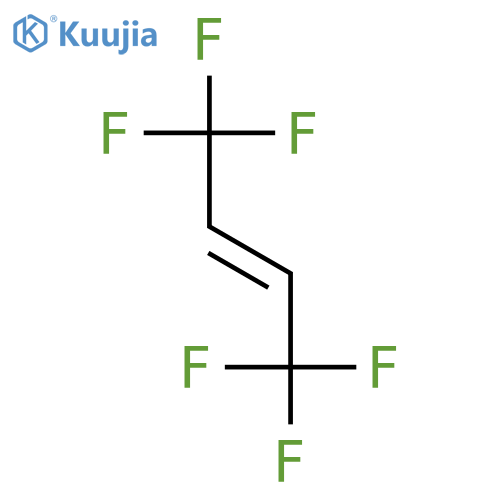 2-Butene,1,1,1,4,4,4-hexafluoro-, (2E)- structure